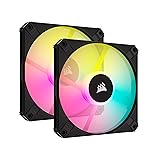 Corsair AF120 RGB Slim, 120mm PWM Fluid Dynamic