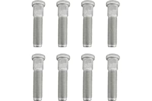 AUGREX Wheel Stud Fits for Dodge Ram 2500 3500 2012 2013 2014 2015 2016 2017 2018 2019, 8PCS 6509866AA Front or Rear Wheel Stud