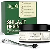 Josh Nutrition Pure Himalayan Shilajit Resin | Organic & Authentic | High Fulvic Acid | Gold Standard for Men | Energy & Focus | T-Levels Booster | 85+ Minerals | Lab-Tested
