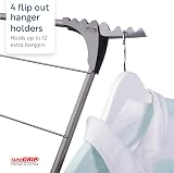 Minky Premium Sure Grip 3 Tier Airer Stainless Gunmetal Standard Size view 4