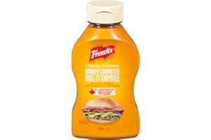 FRENCH'S , Creamy Honey Chipotle Mustard, 325mL, Case Pack 8 Count, Yellow