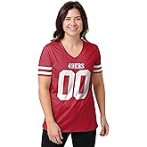 FOCO NFL Womens NFL Team Logo Gameday Ready Lounge Shirt