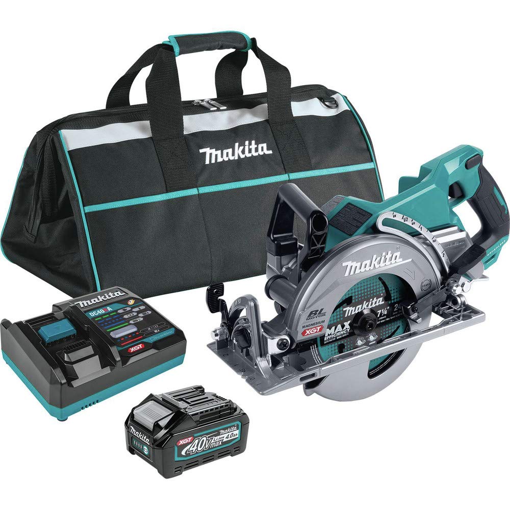 Makita Xgt 40V Max Circular Saw Kit Rear Handle 7 1/4