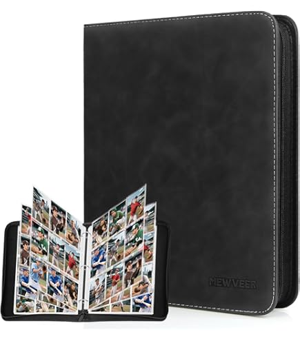 Rieton 9 Pocket 800+ Pockets Trading Card Binder, Fit 828 Cards - Large Ringless Side Loading Card Album for TCG : Amazon.ca: Toys & Games Rieton 9 Pocket 800+ Pockets Trading Card Binder, Fit 828 Cards - Large Ringless Side Loading Card Album for TCG : Amazon.ca: Toys & Games