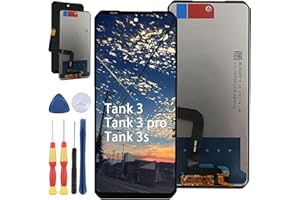 Yuxyiony New Screen Replacement for Unihertz Tank 3 / Tank 3 pro/Tank 3s LCD Display Repair Screen and Replacement Tool Acces
