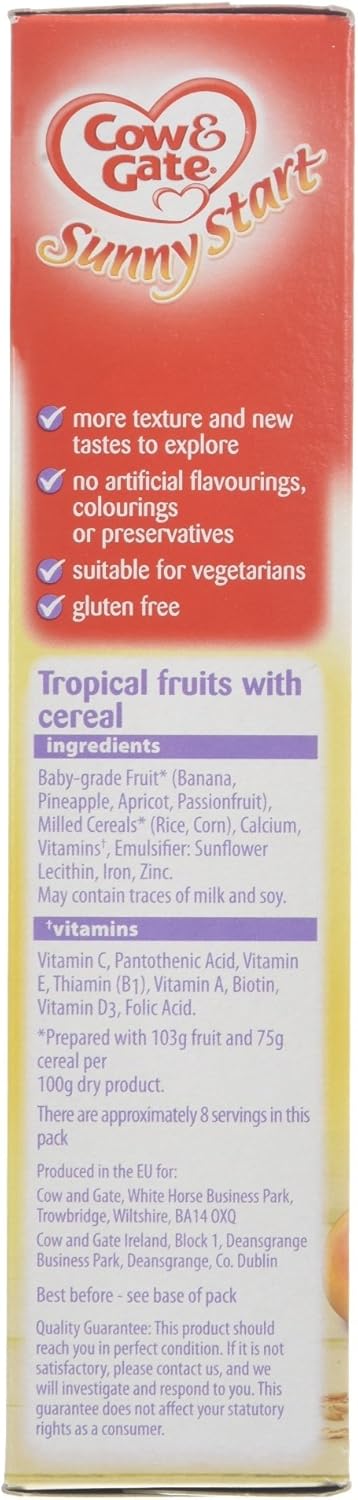 cow and gate tropical fruit cereal