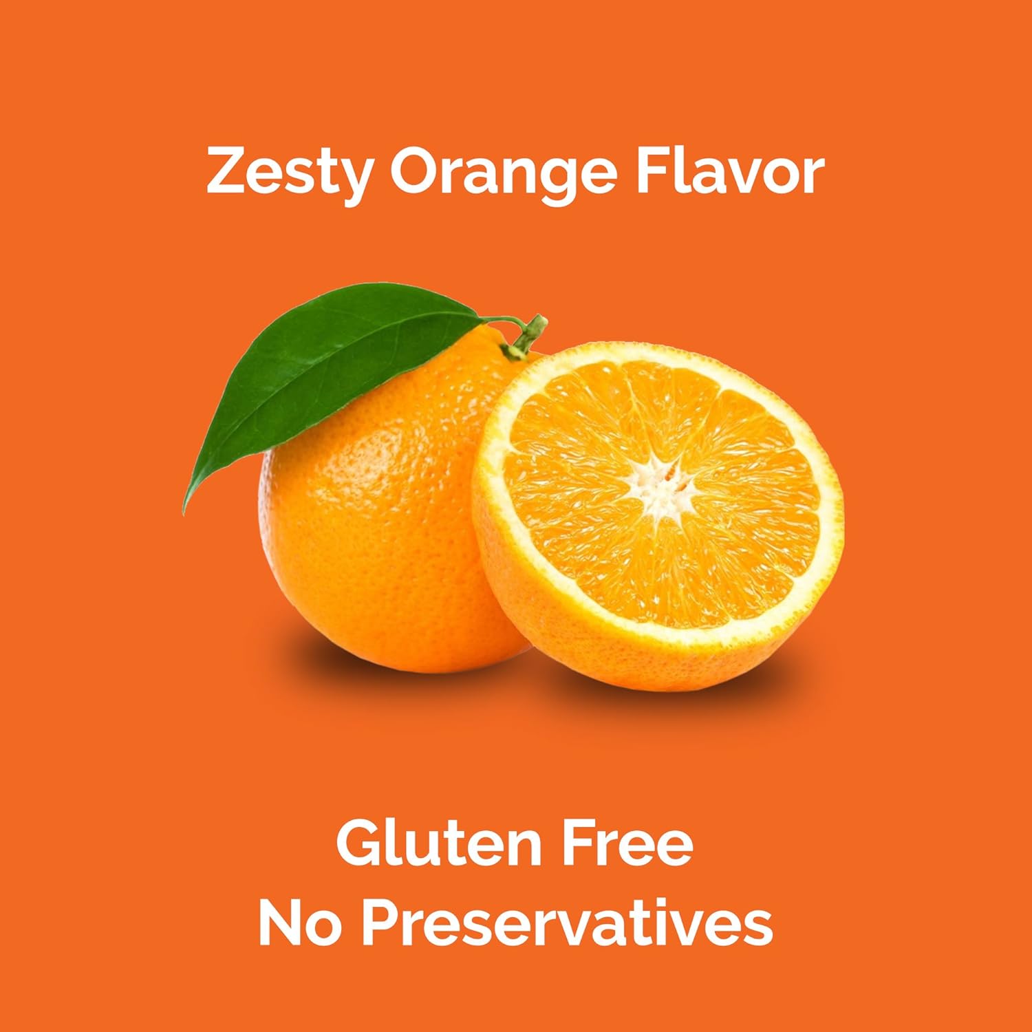 Vitamin C 1000mg (per serving) - Airborne Zesty Orange Effervescent Tablets (30 count in a box), Gluten-Free Immune Support Supplement and High in Antioxidants: Health & Personal Care
