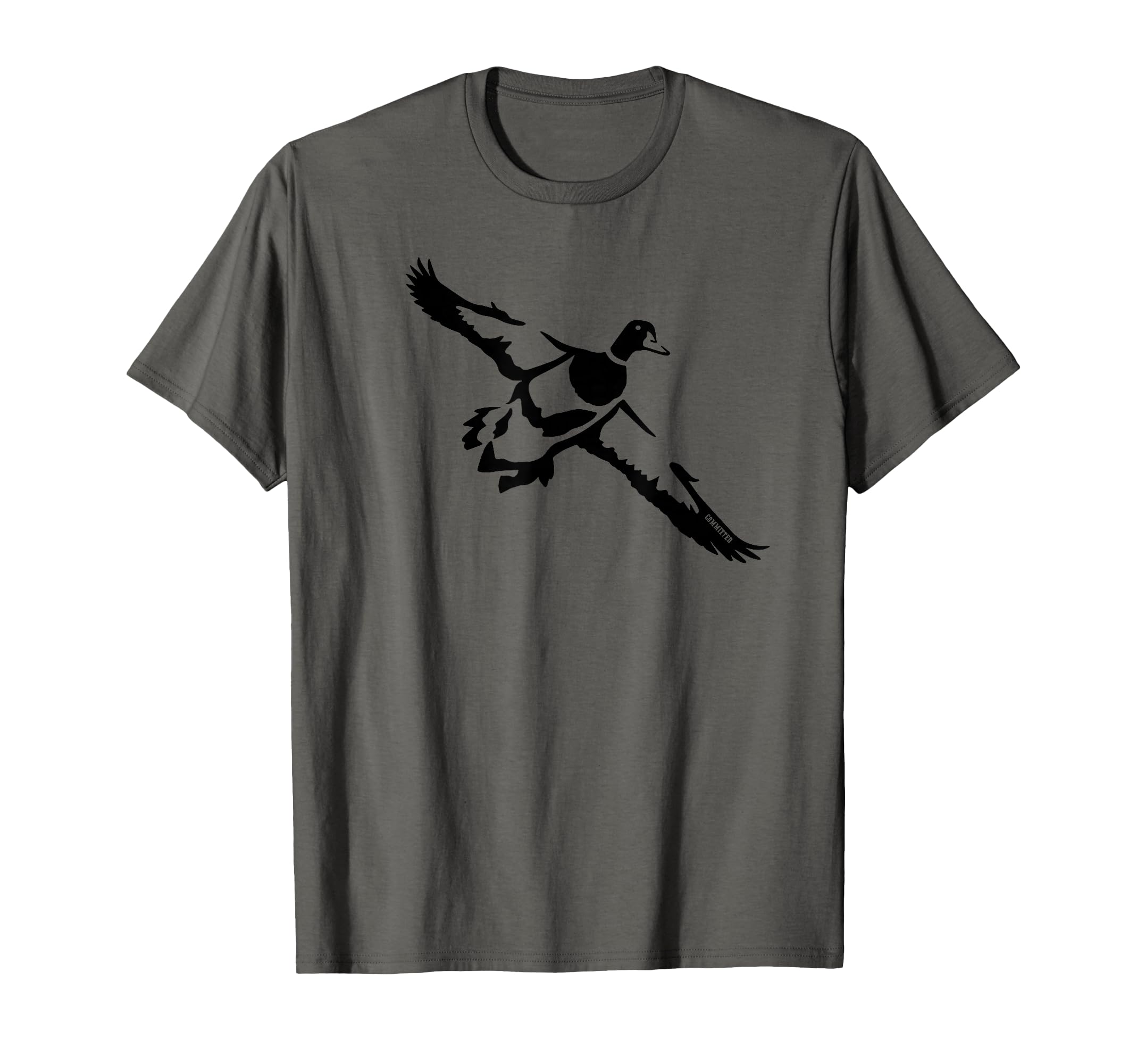 Single Drake - Duck Hunting by Committed Waterfowl T-Shirt