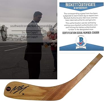 Mark Jankowski Autographed Signed Calgary Flames Logo Ice Hockey Stick Blade Proof Photo Beckett Bas At Amazon S Sports Collectibles Store
