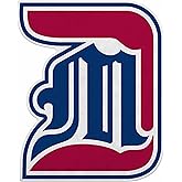 Rico Industries NCAA Detroit Mercy Titans Shape Cut Pennant - Home and Living Room Décor - Soft Felt EZ to Hang