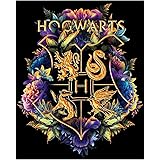 Diamond Painting Kits for Adults & Kids - DIY Hogwarts Badge 5D Diamond Art Painting by Number Kits, Adults' Paint by Diamond