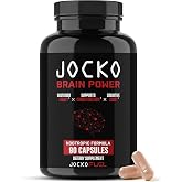 Jocko Fuel Brain Power Nootropics L Theanine Supplement | 30 Serving | With L-Carnitine, Alpha GPC &amp; Natural Caffeine | Boosts Memory, Focus &amp; Mood | Supports Daily Energy &amp; Cognitive Performance