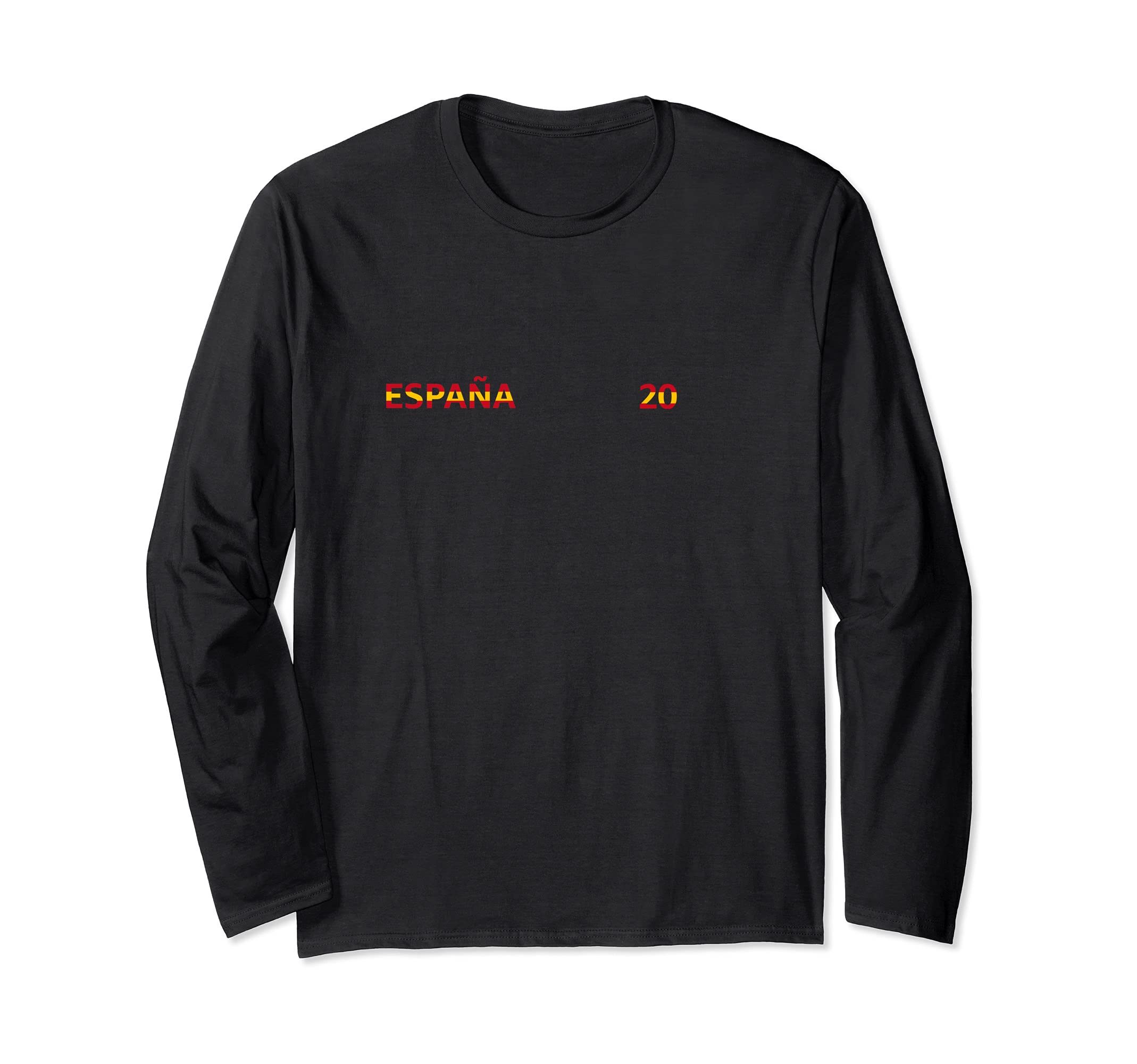 Spain Flag Long Sleeve T-Shirt