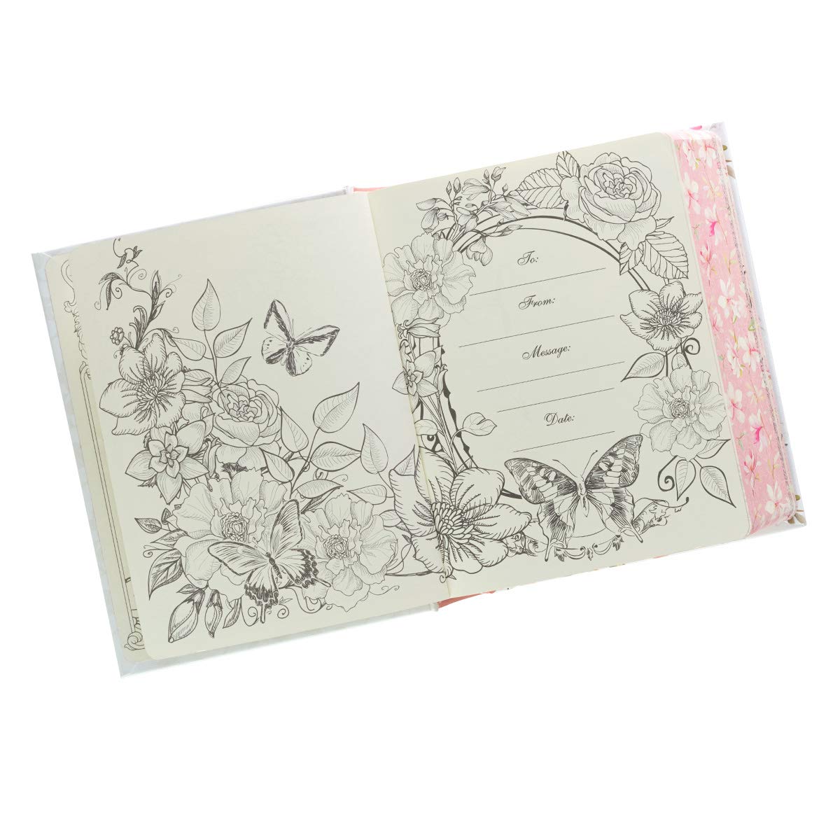 KJV Holy Bible, My Promise Bible, Hardcover w/Bible Tabs, Coloring Stickers, Ribbon Markers, King James Version, White/Pink Floral Wreath (KJV Promise Editions) KJV Holy Bible, My Promise Bible, Hardcover w/Bible Tabs, Coloring Stickers, Ribbon Markers, King James Version, White/Pink Floral Wreath (KJV Promise Editions) Hardcover