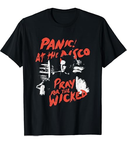 Amazon.com: Panic! at The Disco - Paint Album Tee T-Shirt Small