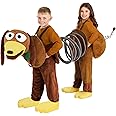 Pixar Kid's Toy Story Slinky Dog Costume, Disney Movie Halloween Costume for Boys and Girls