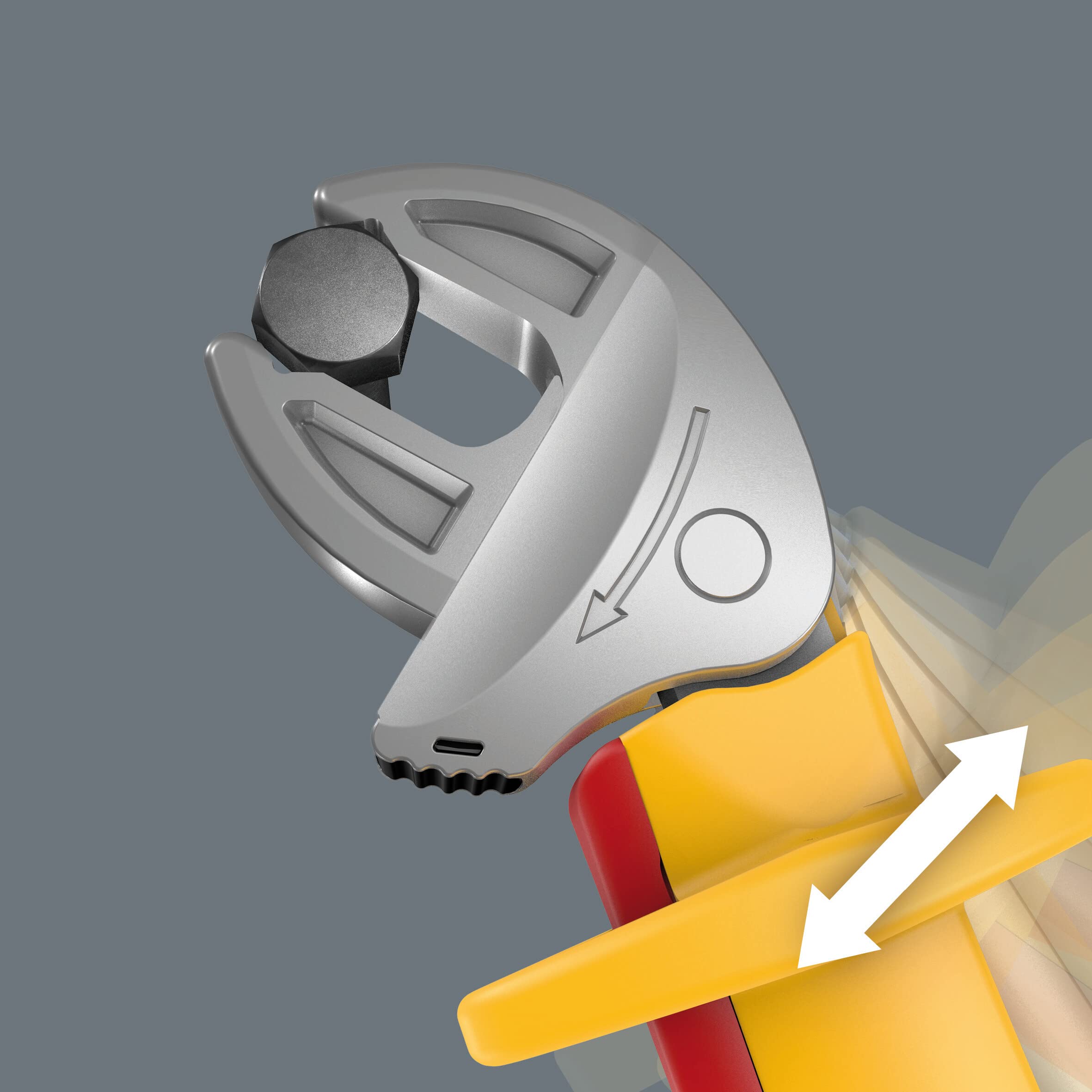 Wera 05020153001 6004 Joker VDE L, VDE-isolierter, selbstjustierender Maulschlüssel, 16 - 19 mm (5/8"-3/4") 6