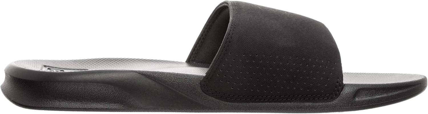 REEF Men's Flip Flop Slide Sandal, Black: Shoes