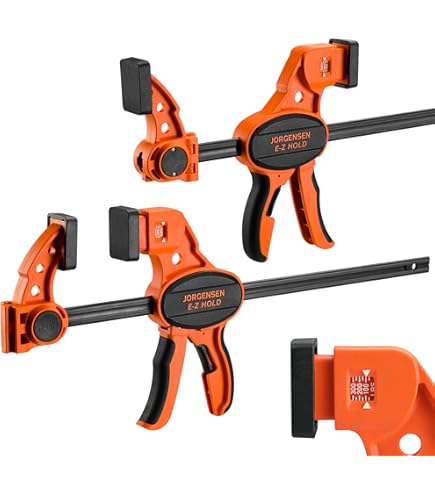 Jorgensen 33612 E-Z HOLD 12-Inch Light Duty Expandable Clamp