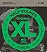 D'Addario Guitar Strings - XL Half Rounds Electric Guitar Strings - Semi-Flat Wound - Bright Tone, Smooth Feel, Reduced Finger Noise - EHR330 - Extra-Super Light, 8-39