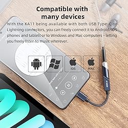 FiiO KA11 USB C to 3.5mm Audio Adapter