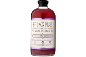 Ficks Premium Cocktail Mix (Blackberry Margarita, 32oz ea.)