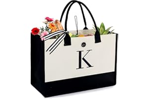 BeeGreen Birthday Gifts for Women 13oz Canvas Tote Bag For Women Who Have Everything Embroidery