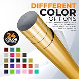vgoltd Gloss Self-Adhesive Vinyl Wrap 60 x 1000 cm Gold Furniture Sticker view 5