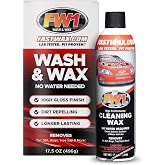 FW1, A High Performance Car Wax Polish | Easy To Use Scratch-Free Waterless Car Wash Spray &amp; Detail Cleaning Polish (17.5oz) | Spray Wax for Cars, Trucks, Motorcycles RVs and boats.