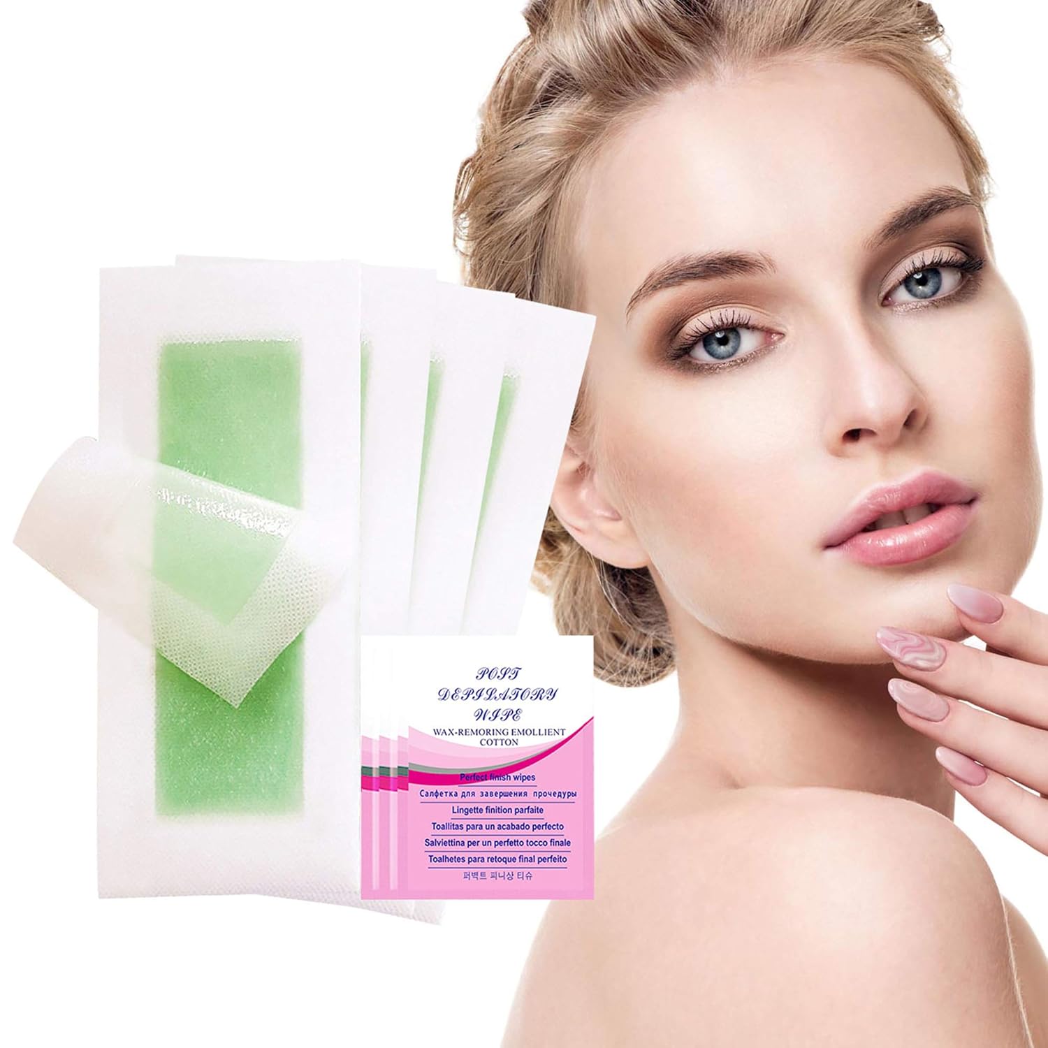 upper lip hair wax strips