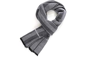 FULLRON Winter Scarf for Women and Men - Long Soft Warm Cashmere Feel Scarves - Elegant Style and Comfort