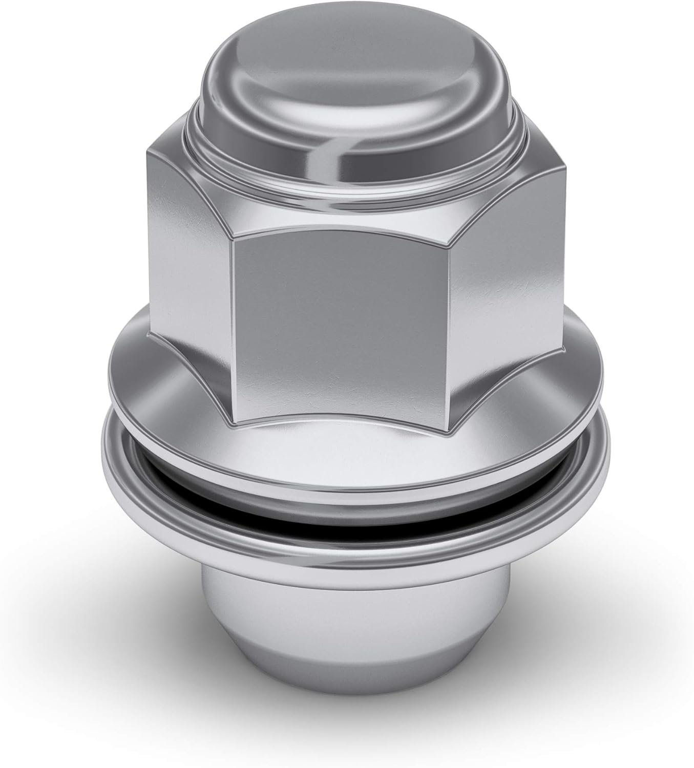 White Knight 5307 Chrome M12x1.50 Toyota Tacoma OEM Factory Style Mag Lug Nut with Washer, 4 Pack: Automotive