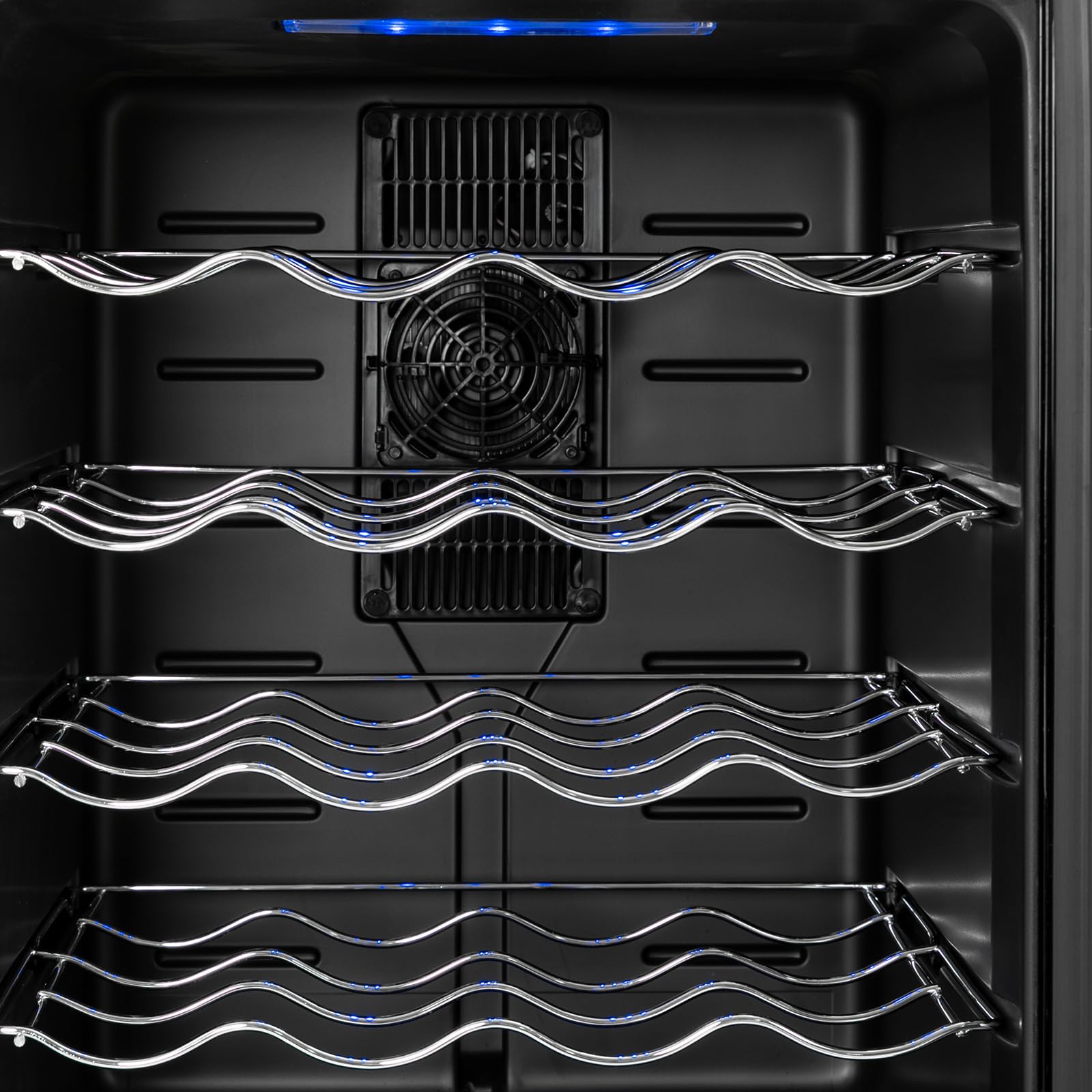 ILWorkTLs 20 Bottle Wine Fridge, Freestanding Compressor Wine Cooler Refrigerator with Digital Temperature Control and Double-layer Glass Door,Beverage Wine Chiller for Home, Office, Bar