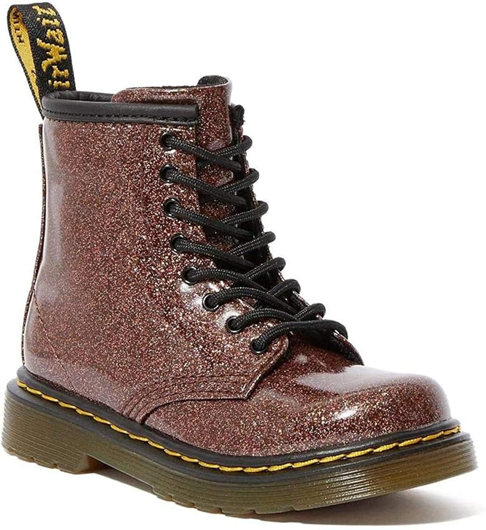 dr martens toddler glitter