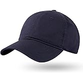 TOP-EX Unstructured 100% Organic Cotton Oversized XL XXL Cooling UPF50+ Baseball Caps Big Head