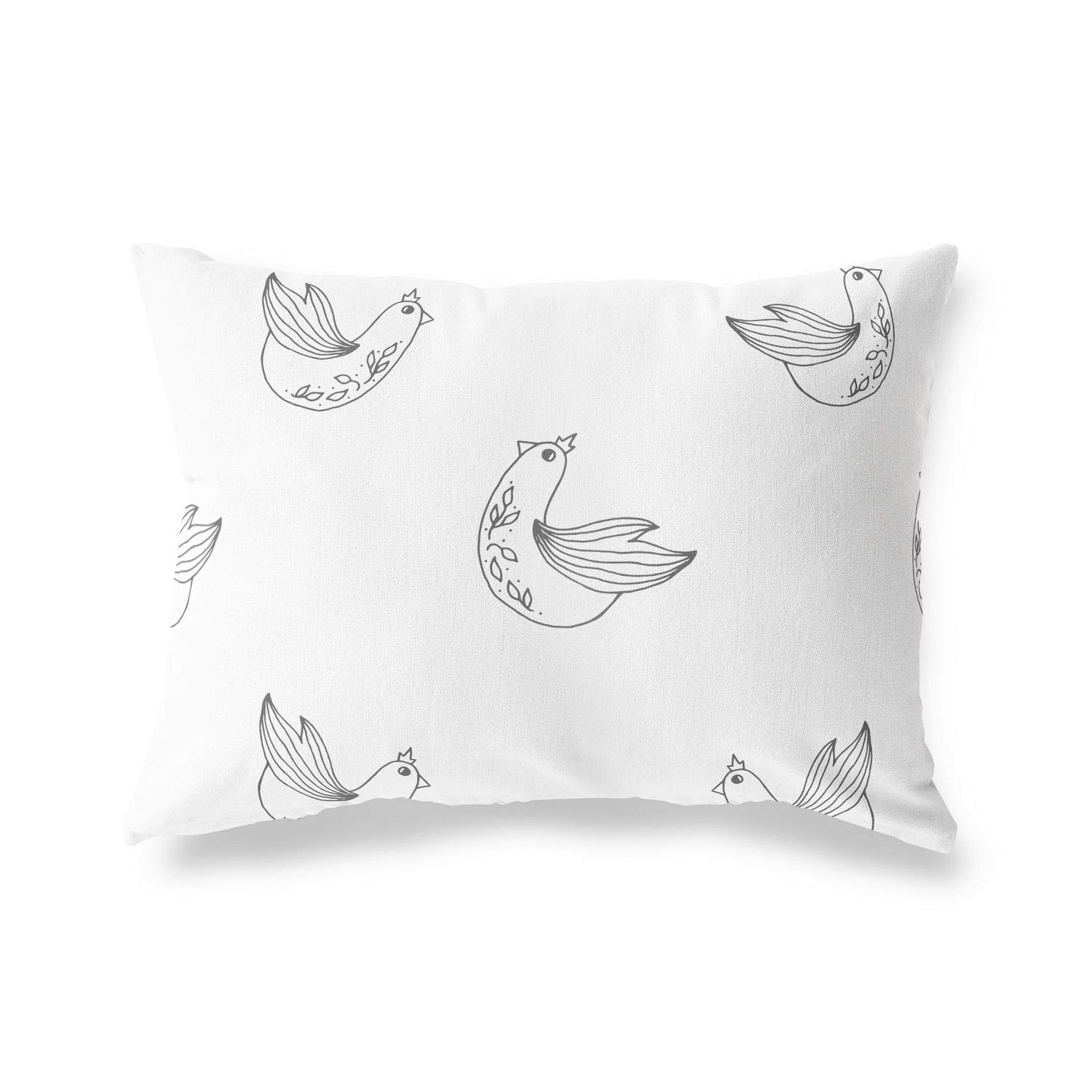 BonaMaison Decorative Cushion Cover, Random Pattern Throw Pillow Covers, Home Decorative Pillowcases for Livingroom, Sofa, Bedroom, Size: 45X60 Cm - Designed and Manufactured in Turkey