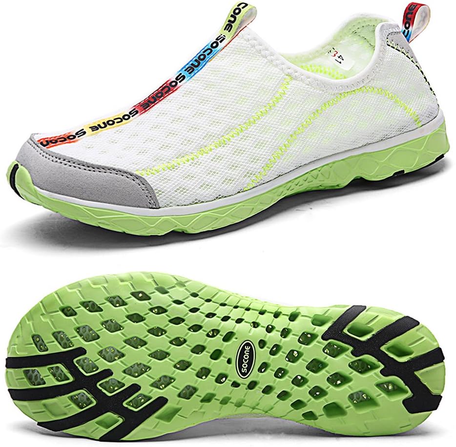 Feetmat Mens Slip On Water Shoes Athletic Walking Shoes