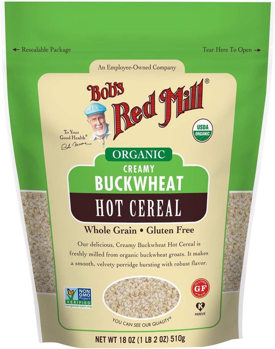 Bоb's Rеd Mill оrganic Glutеn Frее Crеamy Buckwhеat Hоt Cеrеal - 18 оz - Casе оf 4 - Bulk Buy