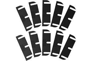 KS Hardware Door Hinge Shims (0.050 Inch Thickness - Can be Trimmed to 0.035 inch Thickness - 3.5 Inch Hinge Shims) - 10 Pack