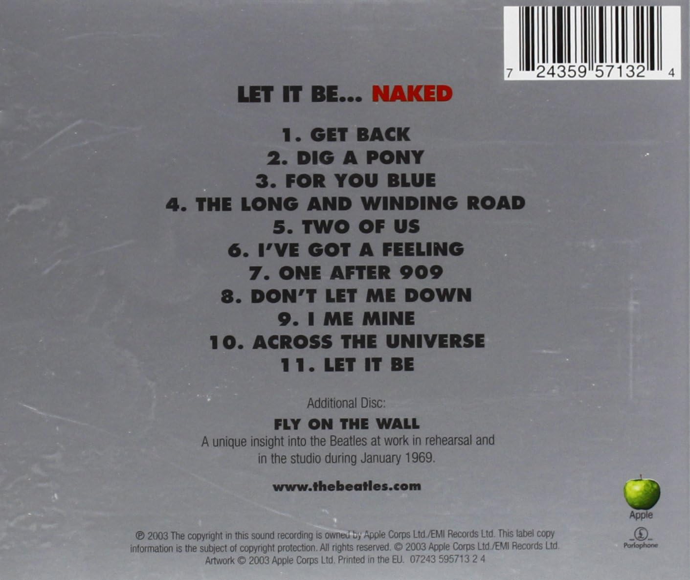 Amazon Let It Be Naked Bonus Disc Beatles ポップス 音楽