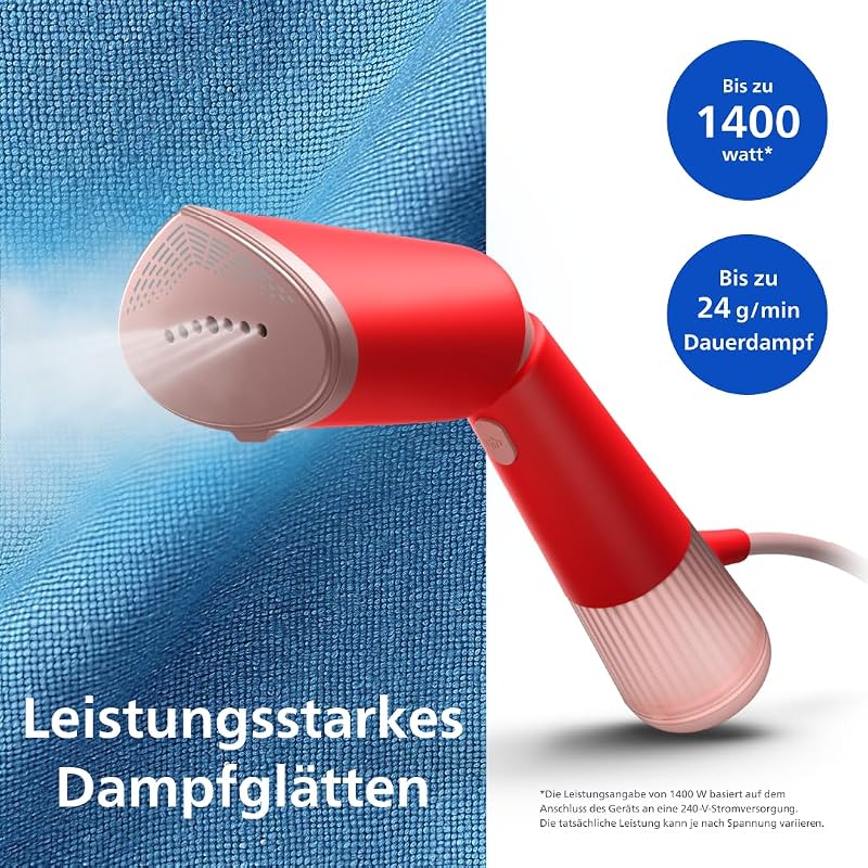 Steamer 5000 Serie, Rot, 1400 W — Foto 3 von 8