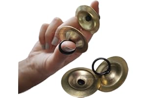 CORSARO MUSIC Brass Finger Cymbals Set of 4