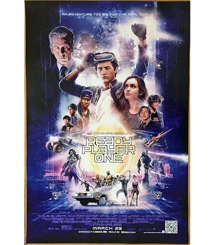 Amazon.com: READY PLAYER ONE (2018) Original Authentic Movie