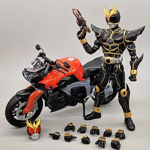 Amazon Com Jhztoy Kamen Rider Masked Rider Kuuga Amazing Mighty Motorcycle Action Vinyl Figure Sh Figuarts Model Home Kitchen