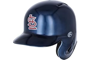 SPORTS MEMORABILIA St. Louis Cardinals Rawlings Alternative Chrome Mini Batting Helmet - Fanatics Exclusive - MLB Mini Helmets