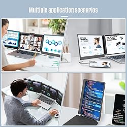 ALLVIA Laptop Screen Extender 14" 1080P FHD