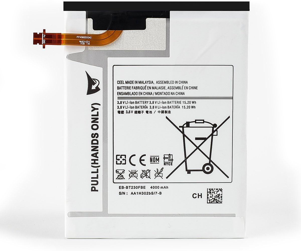 aowe Replacement 4000mAh Battery for Samsung Galaxy TAB 4 7.0 EB