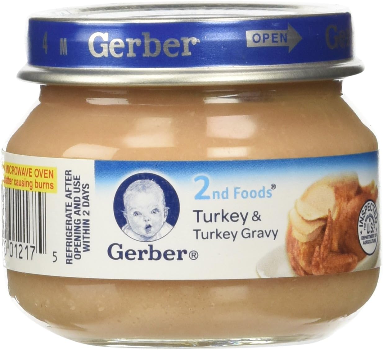 gerber turkey and gravy baby food