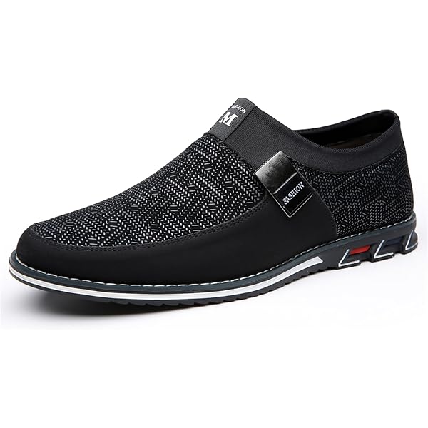 Men's Leather-Look Oxford Derby Loafers - Slip-On Platform Shoes With Lug Sole, Non-Slip, For Casual & Business Wear