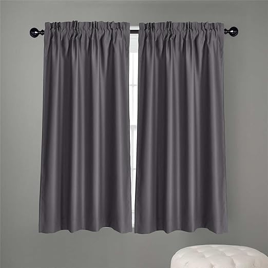 Amazon Com Dreaming Casa Solid Room Darkening Blackout Kitchen